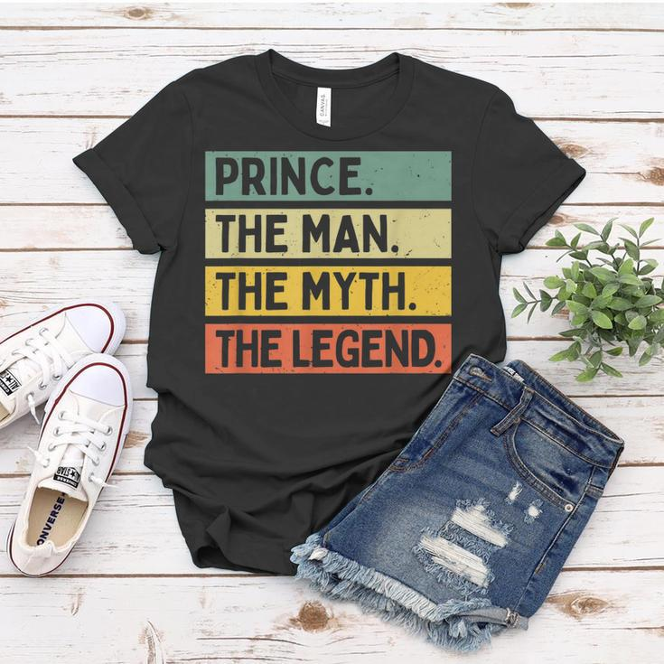 Prince The Man The Myth The Legend Funny Personalized Quote Gift For Mens Women T-shirt Funny Gifts