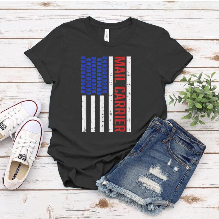 Proud Patriotic Postal Worker American Flag Us Postal Worker V2 Women T-shirt Personalized Gifts