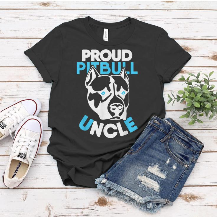 Proud Pitbull Uncle Dog Lover Gift Women T-shirt Unique Gifts