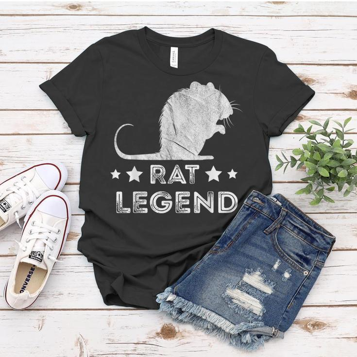 Rat Legend Vintage Nager Rattenliebhaber Maus Ratten Besitzer Frauen Tshirt Lustige Geschenke