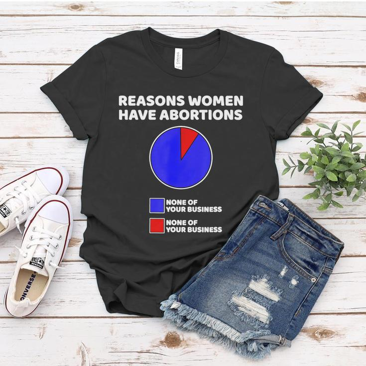 Reason Women Have Abortions Women T-shirt Unique Gifts