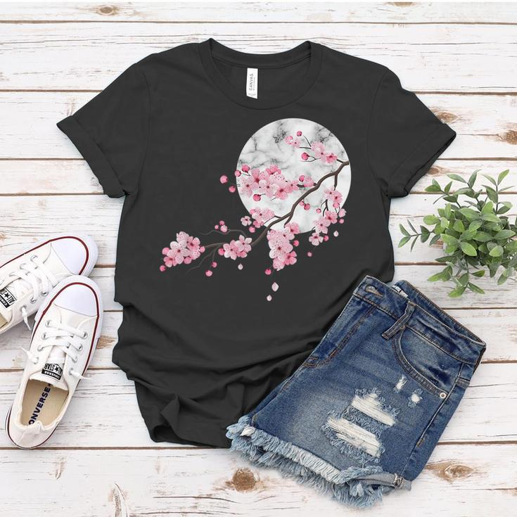 Sakura Cherry Blossom Japans Favorite Flower Funny Women T-shirt Funny Gifts