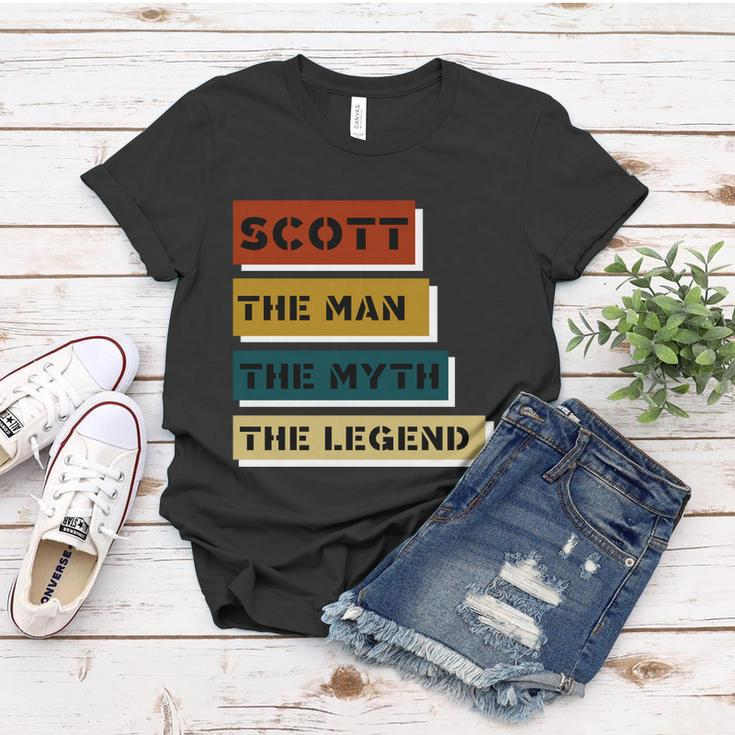 Scott The Man The Myth The Legend Women T-shirt Unique Gifts