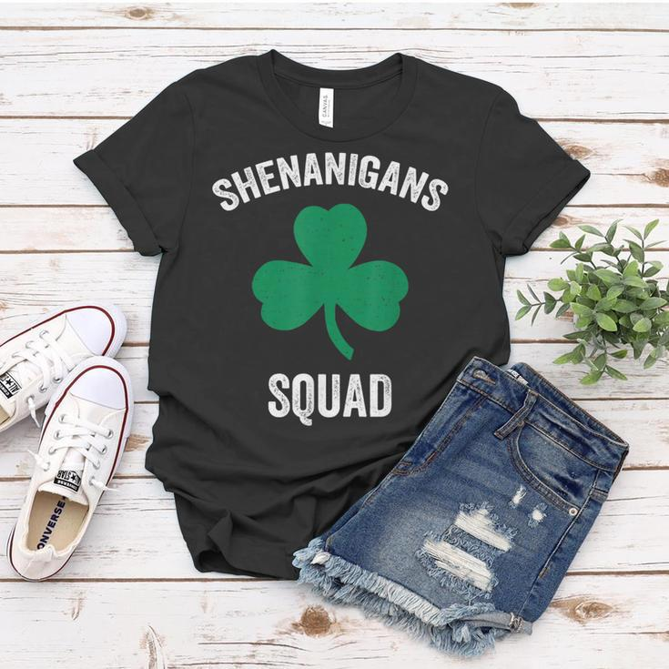 Shenanigans Squad Funny St Patricks Day Matching Group Gift Women T-shirt Unique Gifts