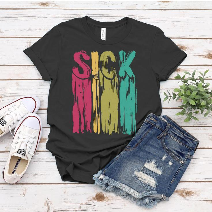 Sick Drip Retro Women T-shirt Unique Gifts