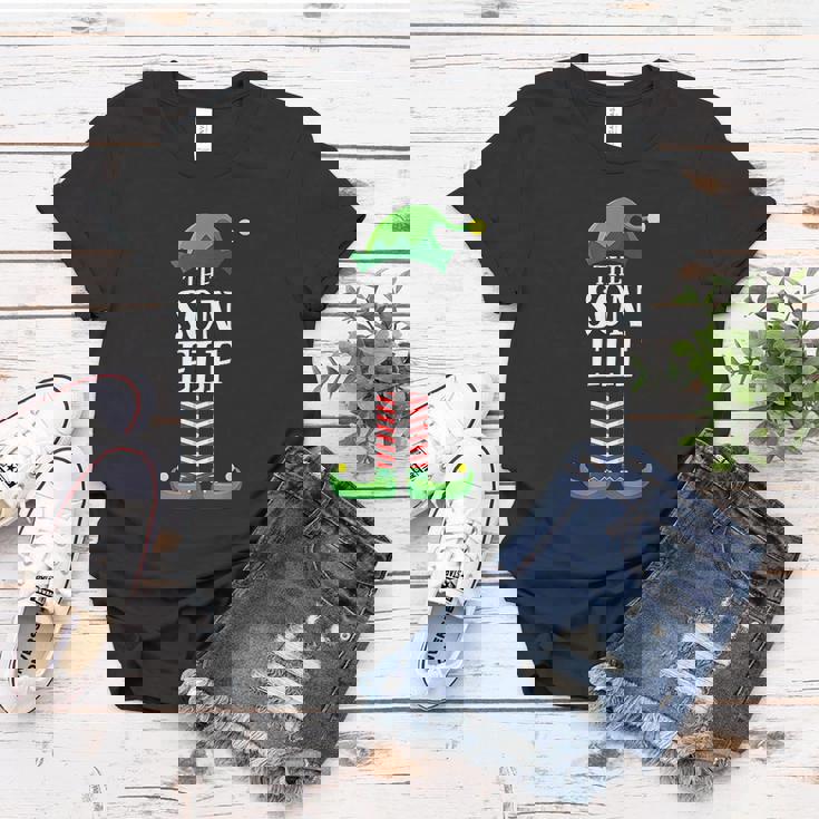 Son Elf Matching Family Group Christmas Party Pajama Women T-shirt Personalized Gifts