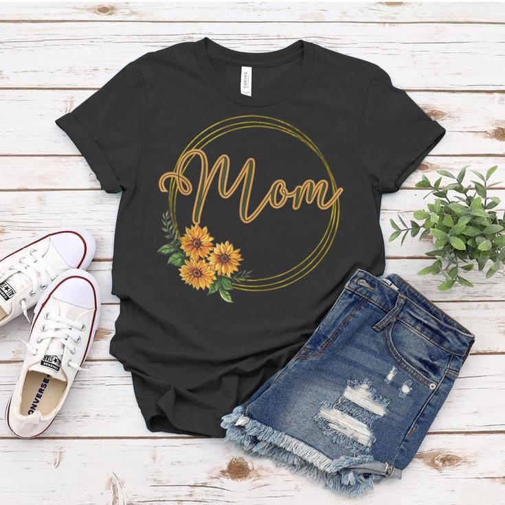 Sunflower Graphic Mothers Day Design For Mom Women T-shirt Unique Gifts