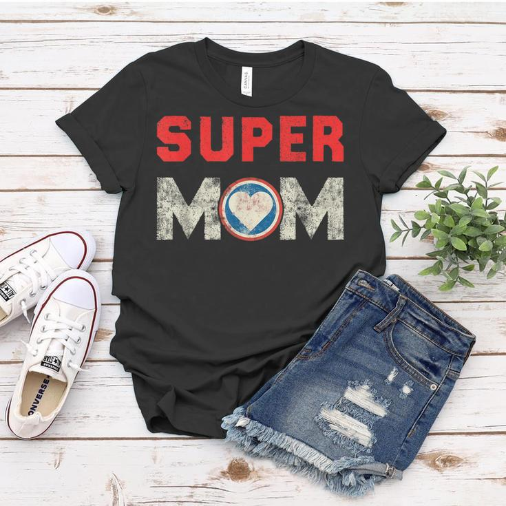Super Mom Superheroine Mama Mother Heroine Star Sign Women T-shirt Personalized Gifts