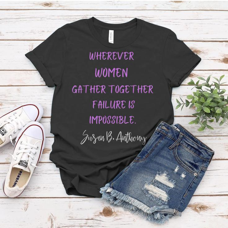 Susan B Anthony Womens Rights Gender Equality Independence Women T-shirt Unique Gifts