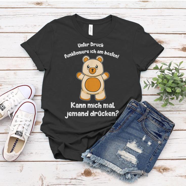 Süßer Teddy Witziger Spruch Teddybär Umarmung Liebe Witz Frauen Tshirt Lustige Geschenke