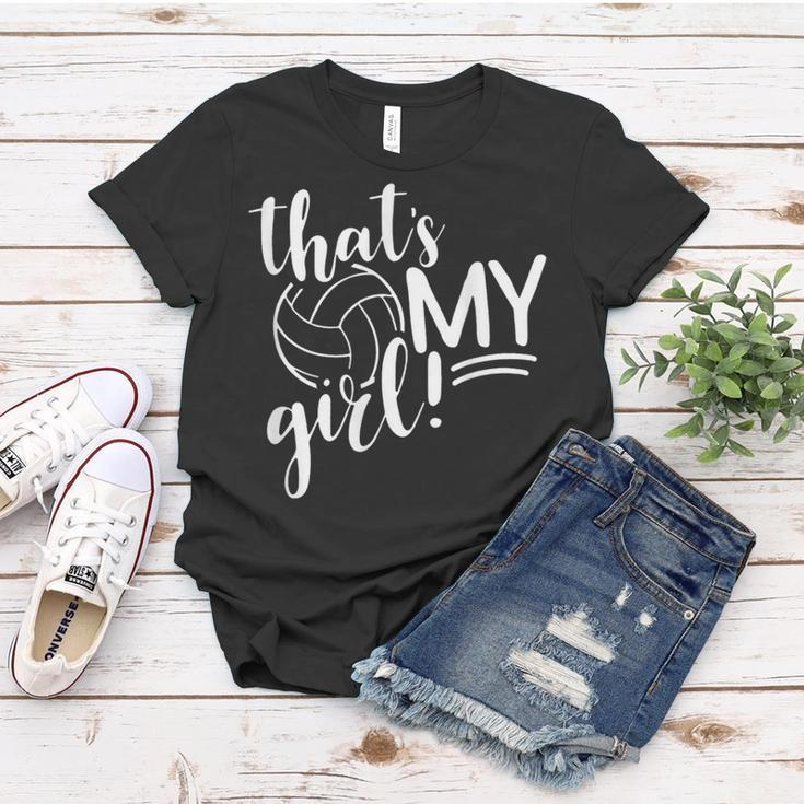 Thats My Girl Proud Volleyball Mom Volleyball Mother Women T-shirt Unique Gifts