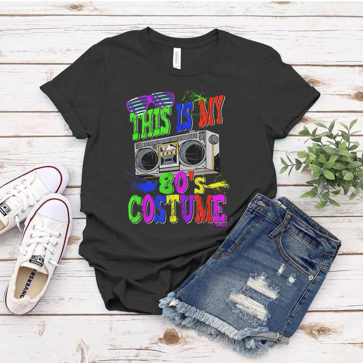 This Is My 80S Costume 80S Party Women T-shirt Unique Gifts