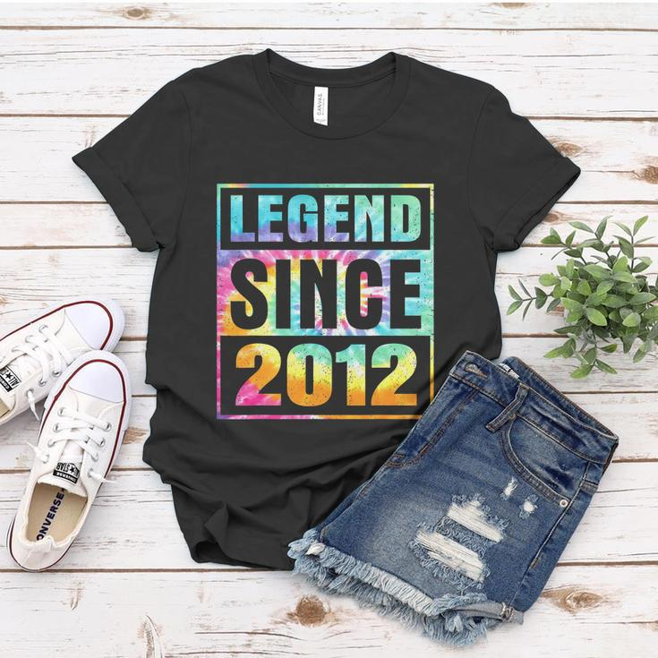 Tie Dye Legend Since 2012 10 Years Old Funny 10Th Birthday Women T-shirt Unique Gifts