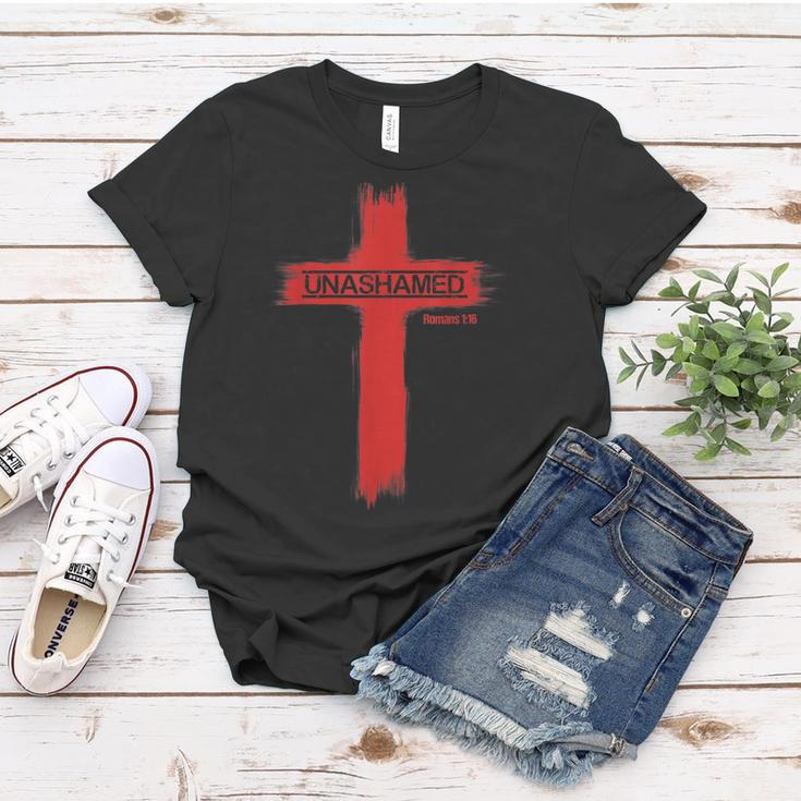 Unashamed Christianity Romans 116 Women T-shirt Unique Gifts