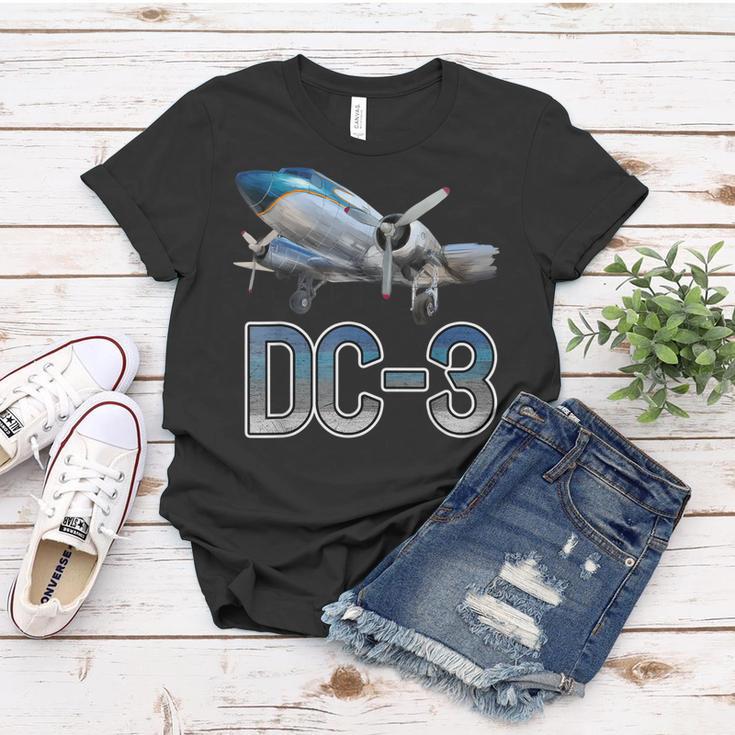 Vintage Dc-3 Flugzeug-Outfit Für Herren Frauen Tshirt Lustige Geschenke