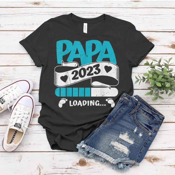 Werdender Papa 2023 Frauen Tshirt, Ankündigung Vaterschaft Tee Lustige Geschenke