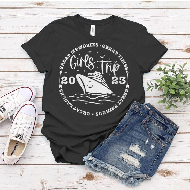 Womens Girls Trip Great Friends Great Memories Girls Vacation Party Women T-shirt Unique Gifts