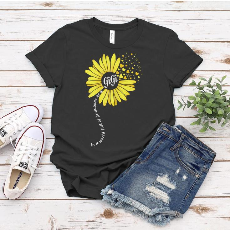 Womens In A World Full Of Grandmas Be A Gigi Happy Mothers Day Mimi Women T-shirt Unique Gifts