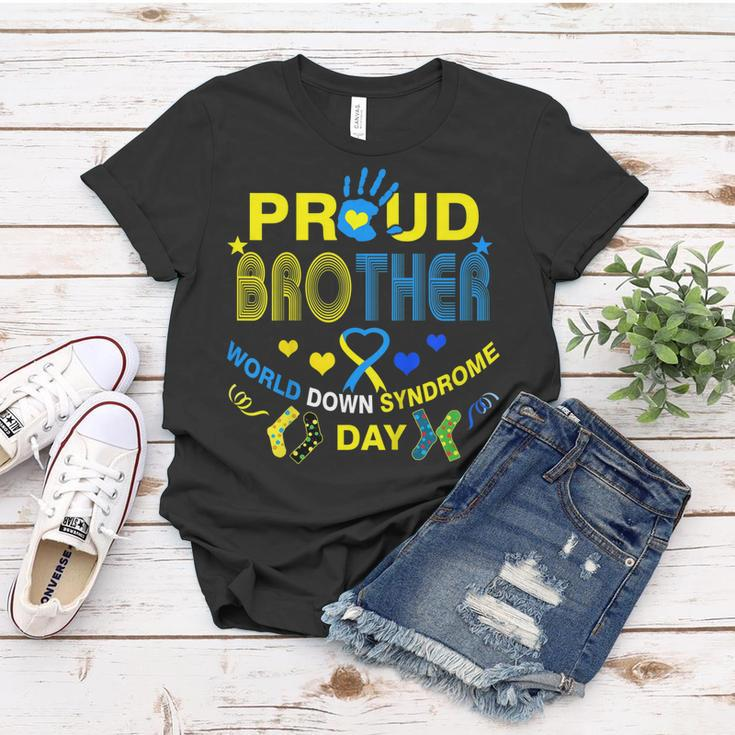 World Down Syndrome Day BrotherShirt - Awareness March 21 Women T-shirt Unique Gifts