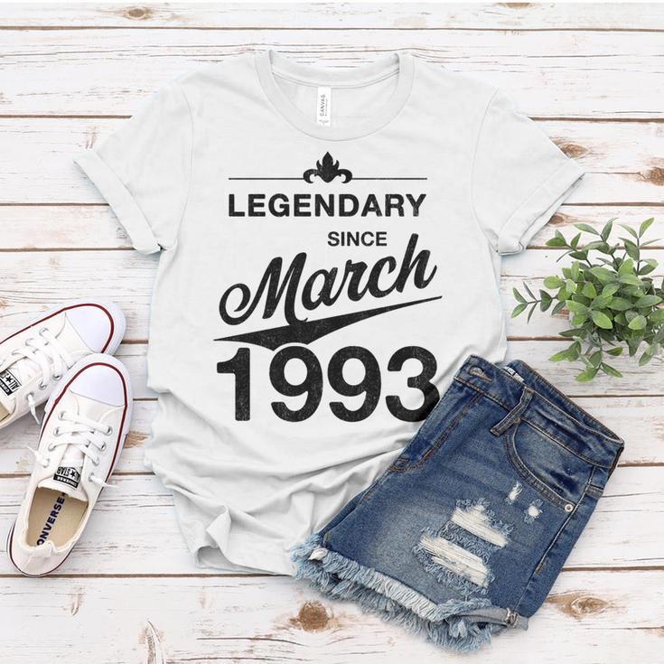 30 Geburtstag 30 Jahre Alt Legendär Seit März 1993 V3 Frauen Tshirt Lustige Geschenke