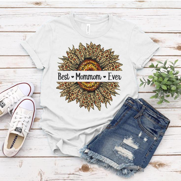 Best Mommom Ever Sunflower Mommom Mothers Day Gifts Women T-shirt Unique Gifts
