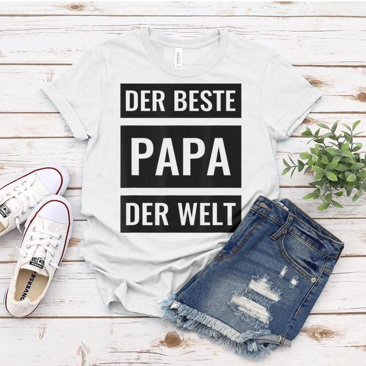 Bester Papa der Welt Frauen Tshirt, Herren Geburtstag & Vatertag Idee Lustige Geschenke