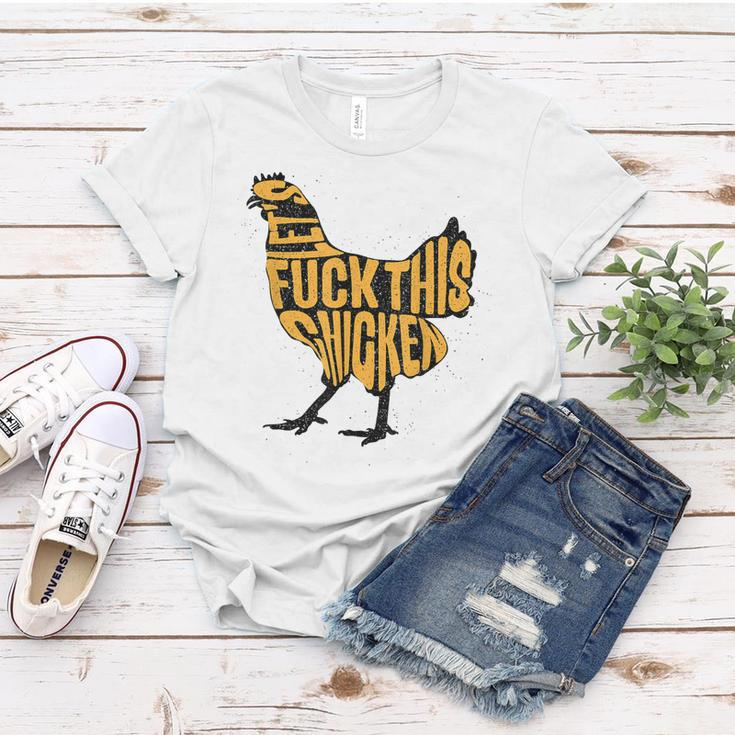 Chicken For Men Military Quote Lets Fuck This Chicken Gift For Mens Women T-shirt Unique Gifts