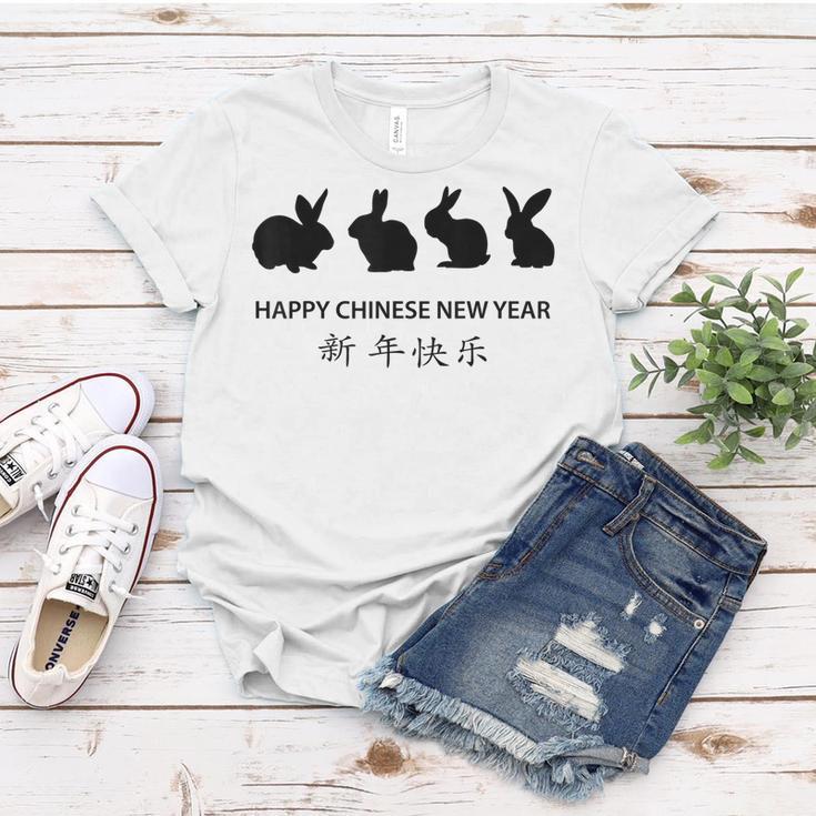 Chinesisches Neujahr Des Hasens Frauen Tshirt Lustige Geschenke