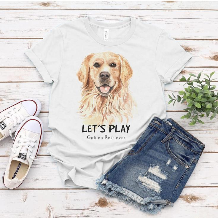Golden Retriever Dog V2 Women T-shirt Unique Gifts