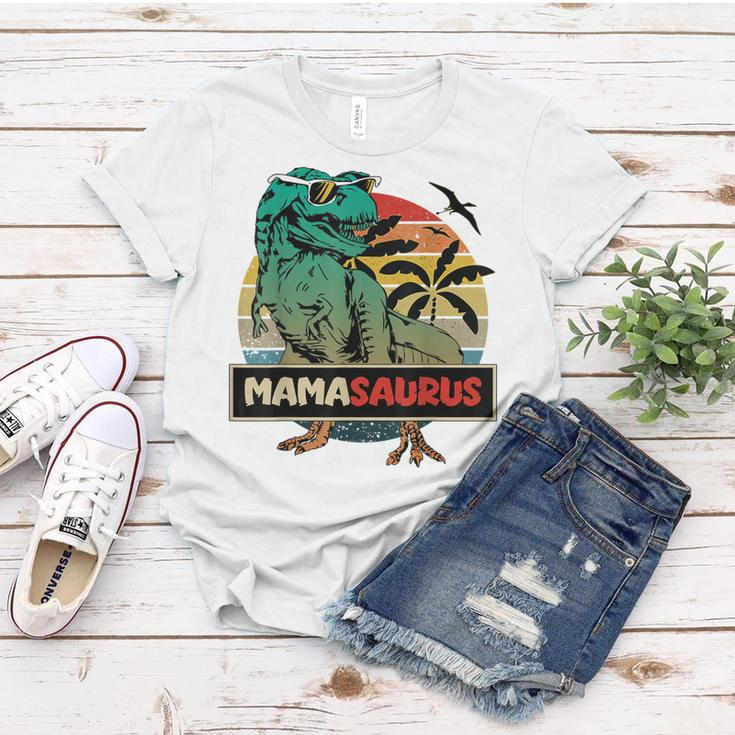 Matching Family Mamasaurus Trex Mothers Day Mom Women T-shirt Unique Gifts