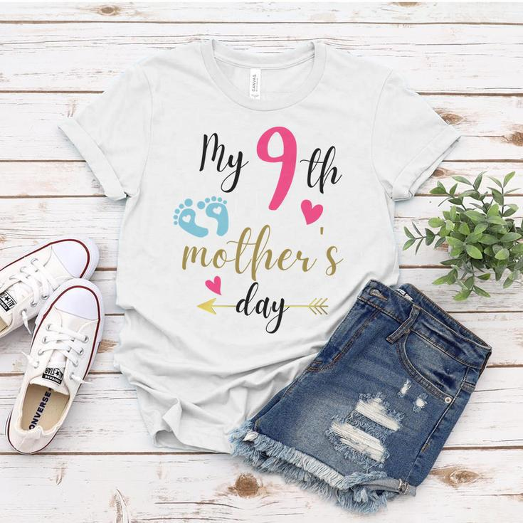 My Ninth Mothers Day V2 Women T-shirt Unique Gifts