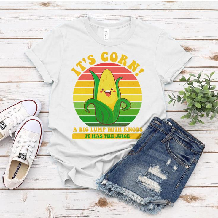 Retro Vintage Its Corn A Lump With Knobs Women T-shirt Unique Gifts