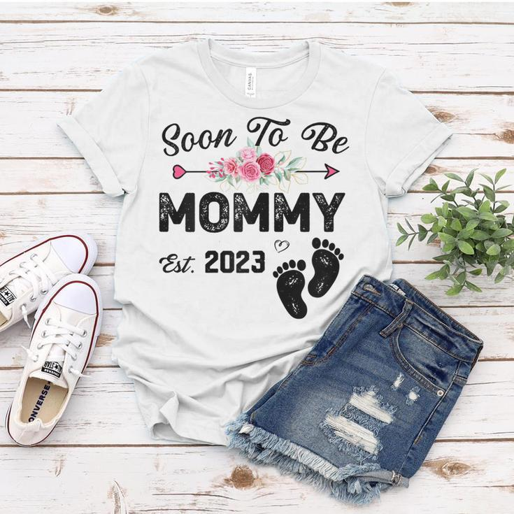 Soon To Be Mommy 2023 Mothers Day First Time Mom Pregnancy Gift For Womens Women T-shirt Unique Gifts