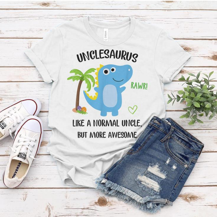 Unclesaurus Normal Uncle But More Awesome Gift For Uncle Gift For Mens Women T-shirt Unique Gifts