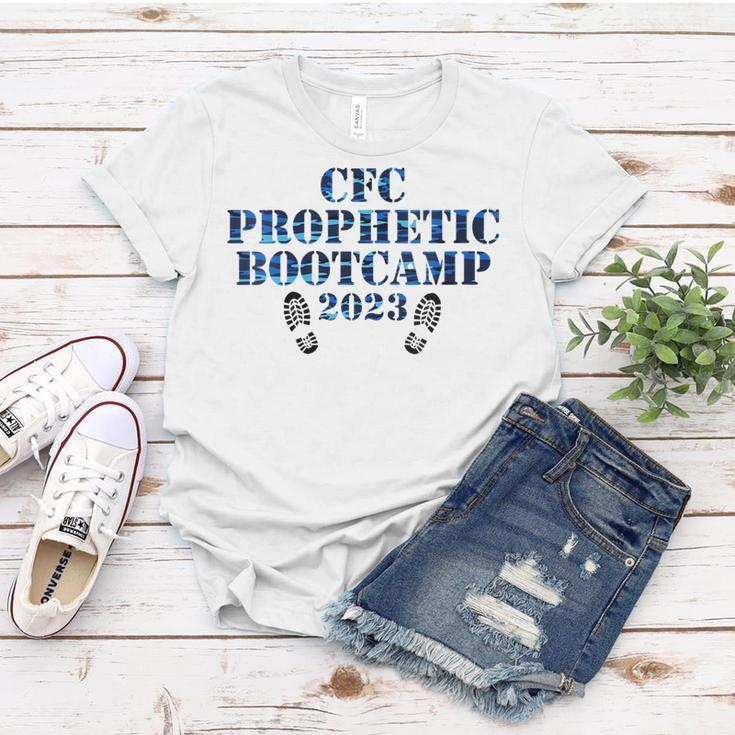 Womens Cfc Prophetic Bootcamp 2023 Women T-shirt Unique Gifts