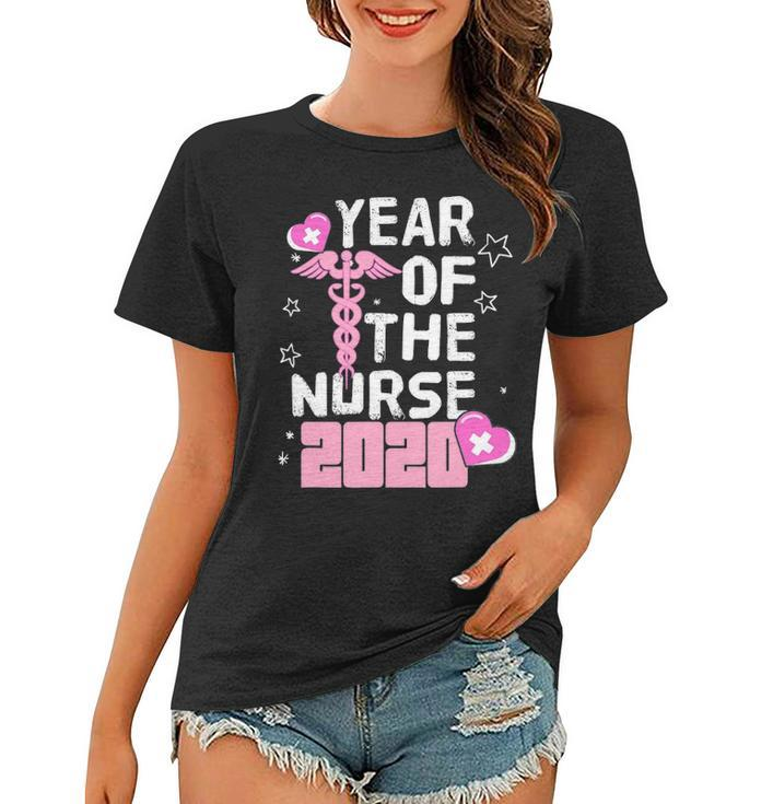 2020 Year Of The Nurse Midwife Nurse Week School Rn Lpn Gift Women T-shirt