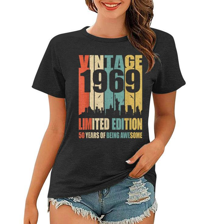 50Th Birthday Gift Idea Vintage 1969 T Shirt For Men Women Women T-shirt