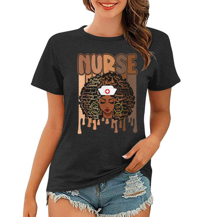 African American Nurse Black History Month Pride Black Women Women T-shirt