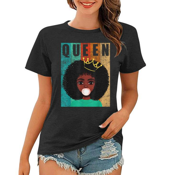 Afro Black Queen Ladies Empowerment Black History Month  Women T-shirt