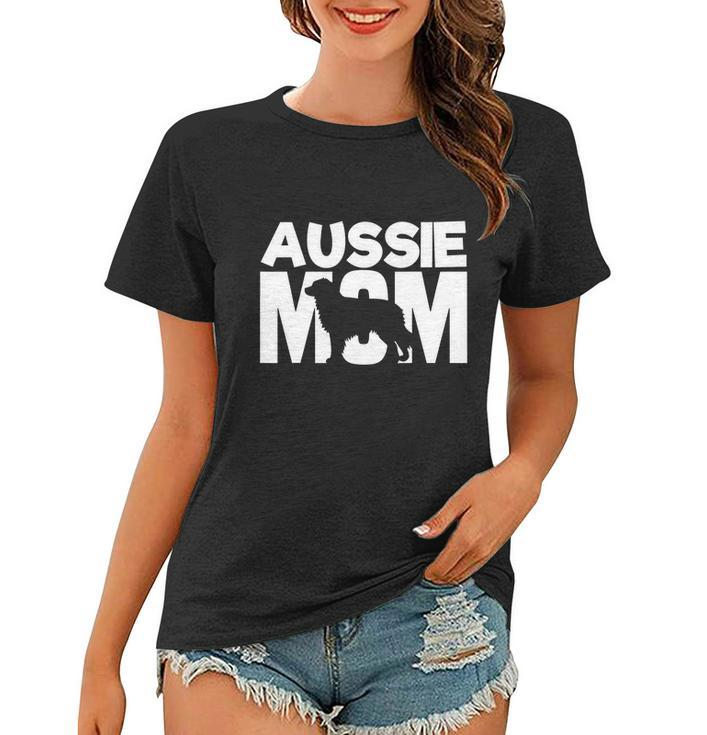 Aussie Shepherd Mom Gifts Mama Australian Shepherd Mother Women T-shirt