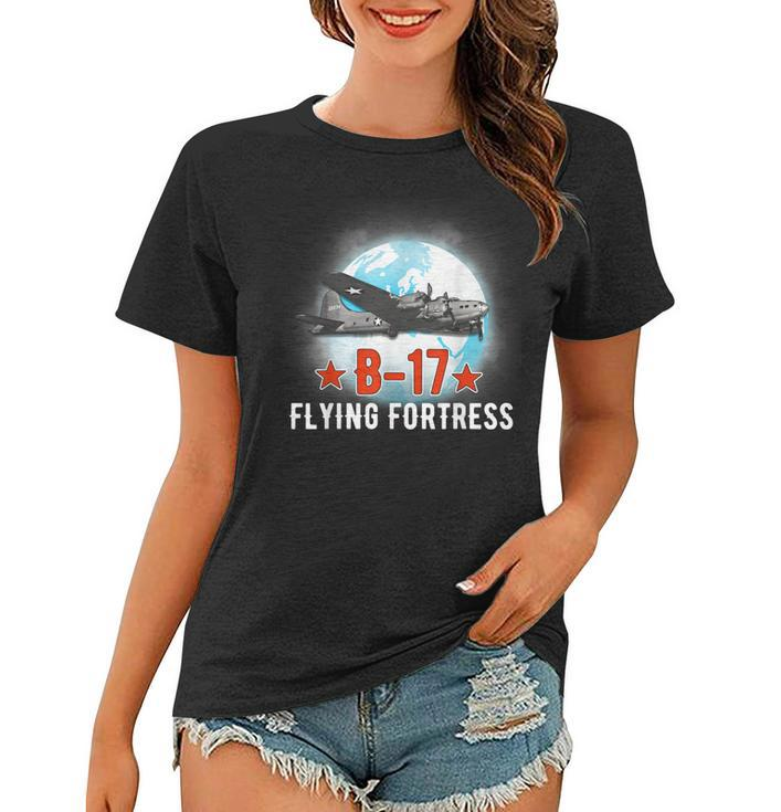 B-17 Flying Fortress Zweiter Weltkrieg Frauen Tshirt