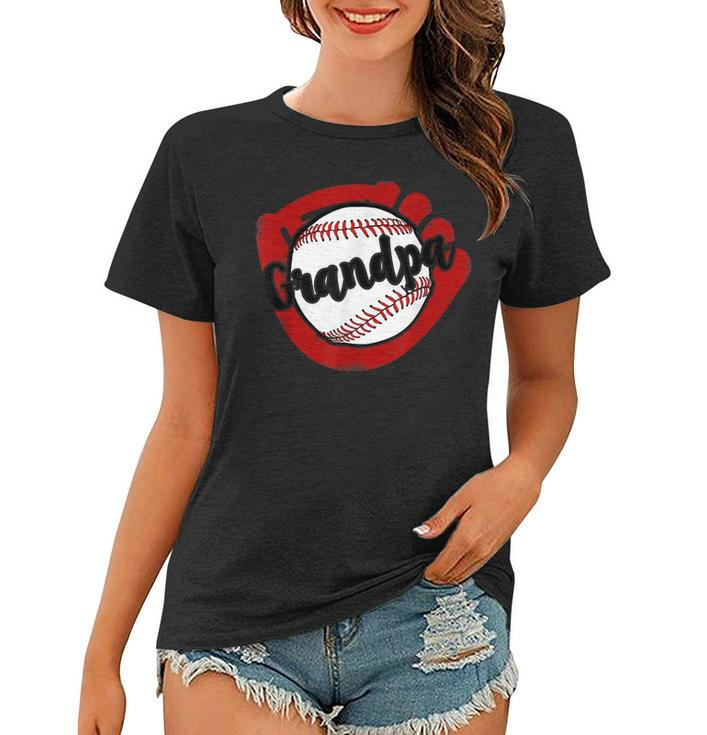 Baseball Grandpa T  For Baseball Softball Mom Women T-shirt