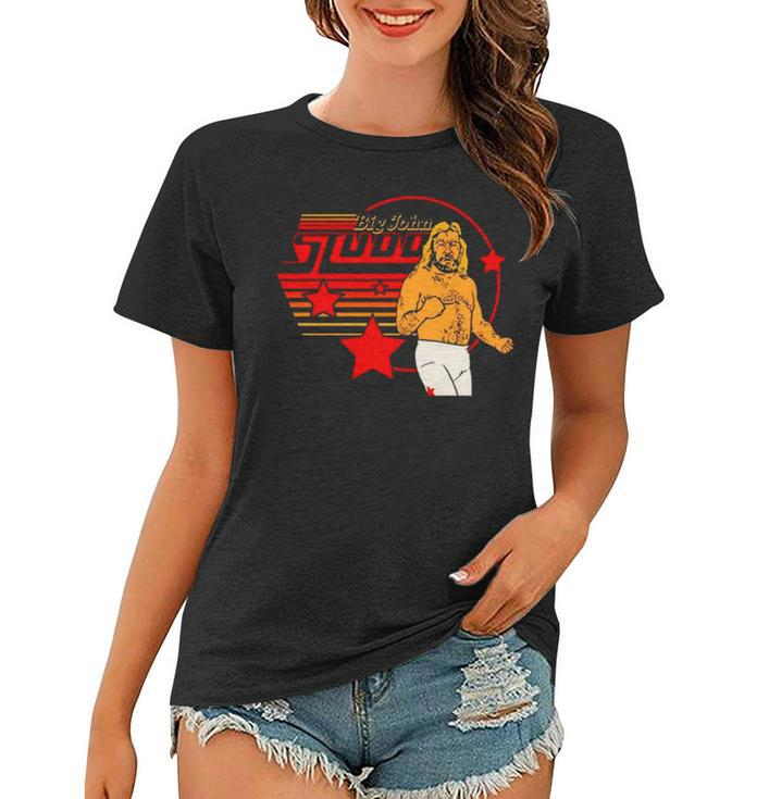 Big John Studd Retro Studd Women T-shirt