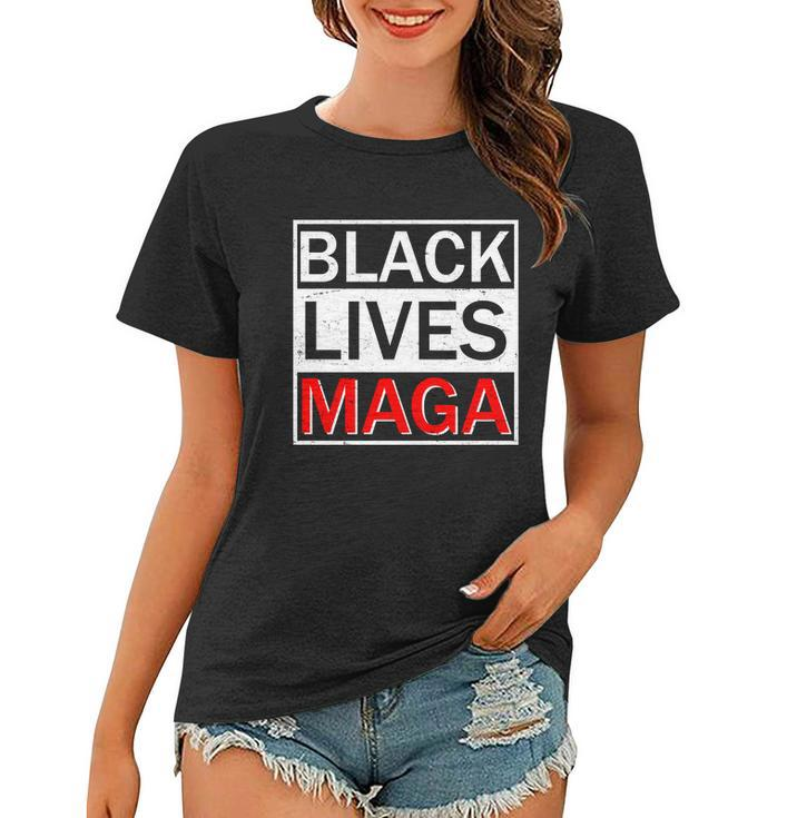 Black Lives Maga V2 Women T-shirt