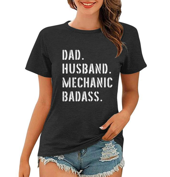 Car Mechanic Dad Funny Gift From Daughter Son Wife Gift V2 Women T-shirt