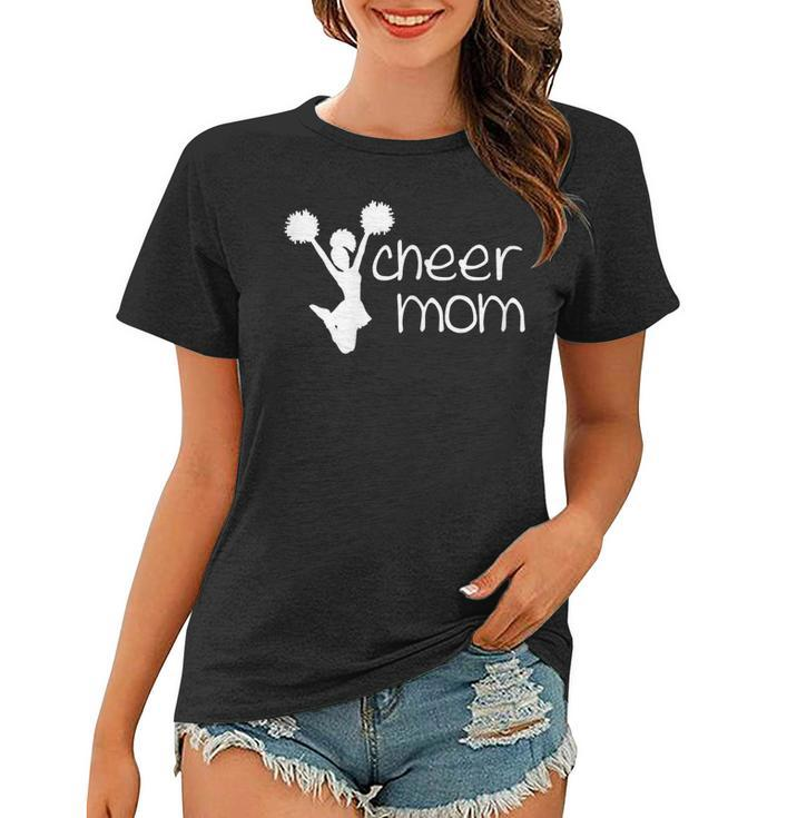Cheer Mom Cheerleader Squad Team Gift For Womens Women T-shirt