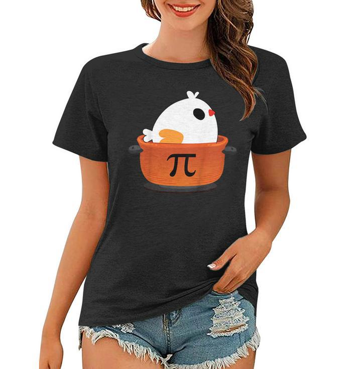 Chicken Pot Pie Pi Day T Shirt Funny Gift Student Teacher  Women T-shirt