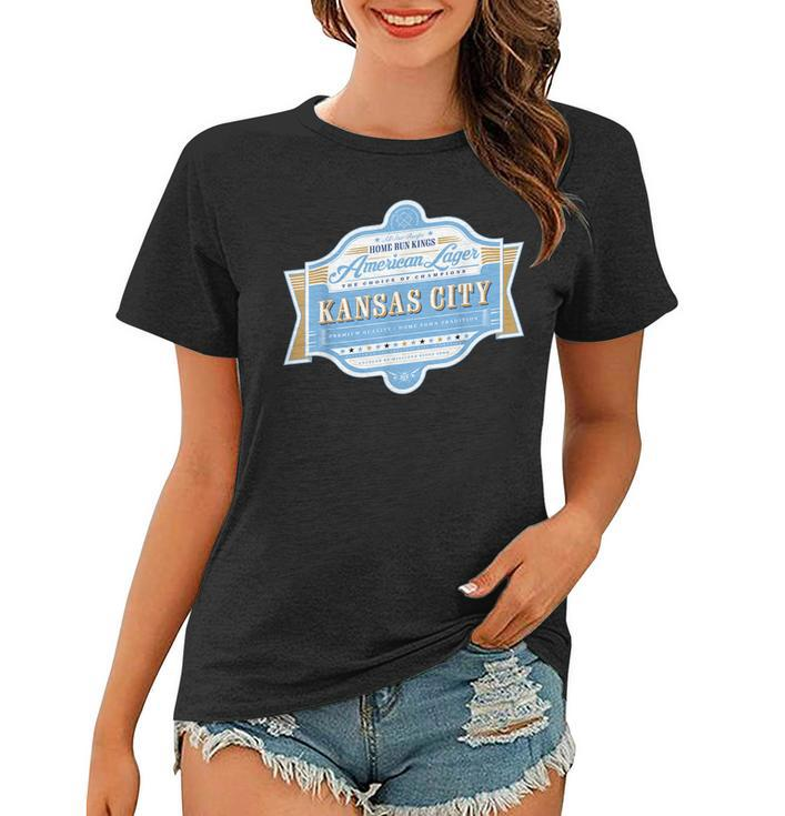 Classic Kansas City Beer Label  - Kansas City Pride  Women T-shirt