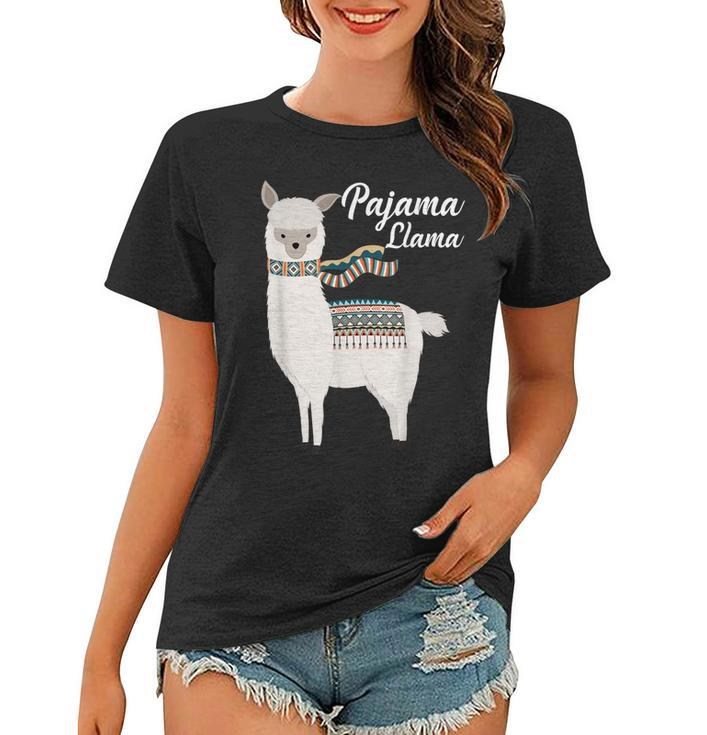 Cute Pajama Llama Bed Time  Llama Pajama Women T-shirt