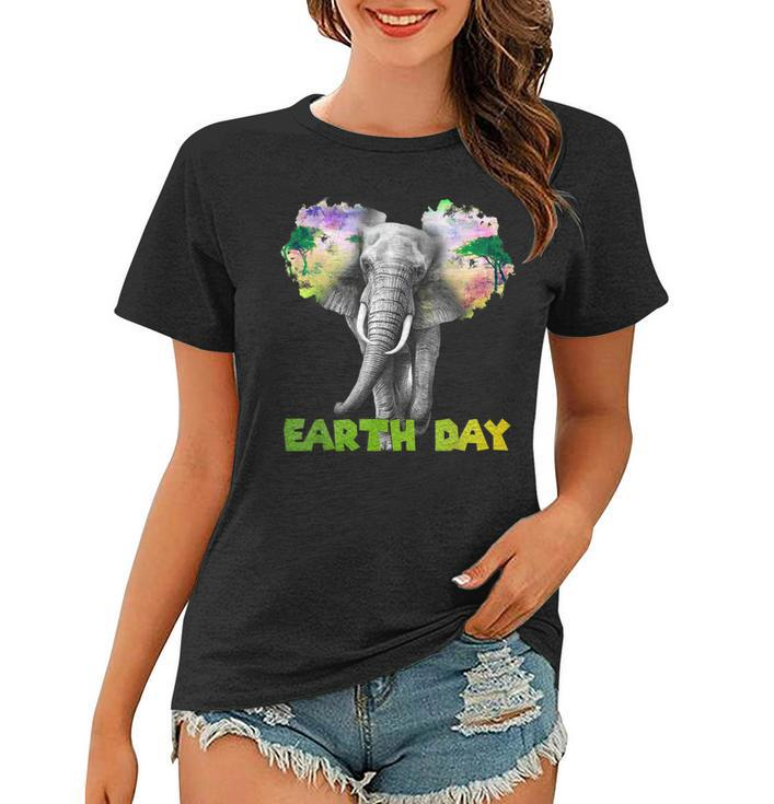 Elephant Earthday S Earthday 2019 Women T-shirt